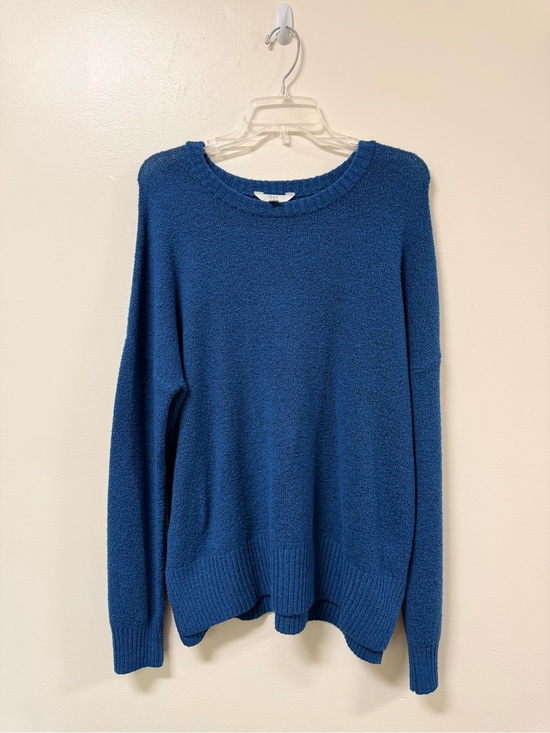 Time and Tru Sweaters - Cozy Blue Knit Crewneck Sweater